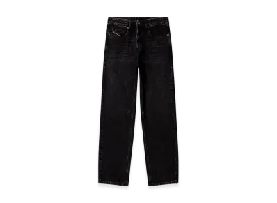 Diesel Relaxed Jeans 2001 D-Macro 09p09 Denim Pants "Black/Dark Grey"