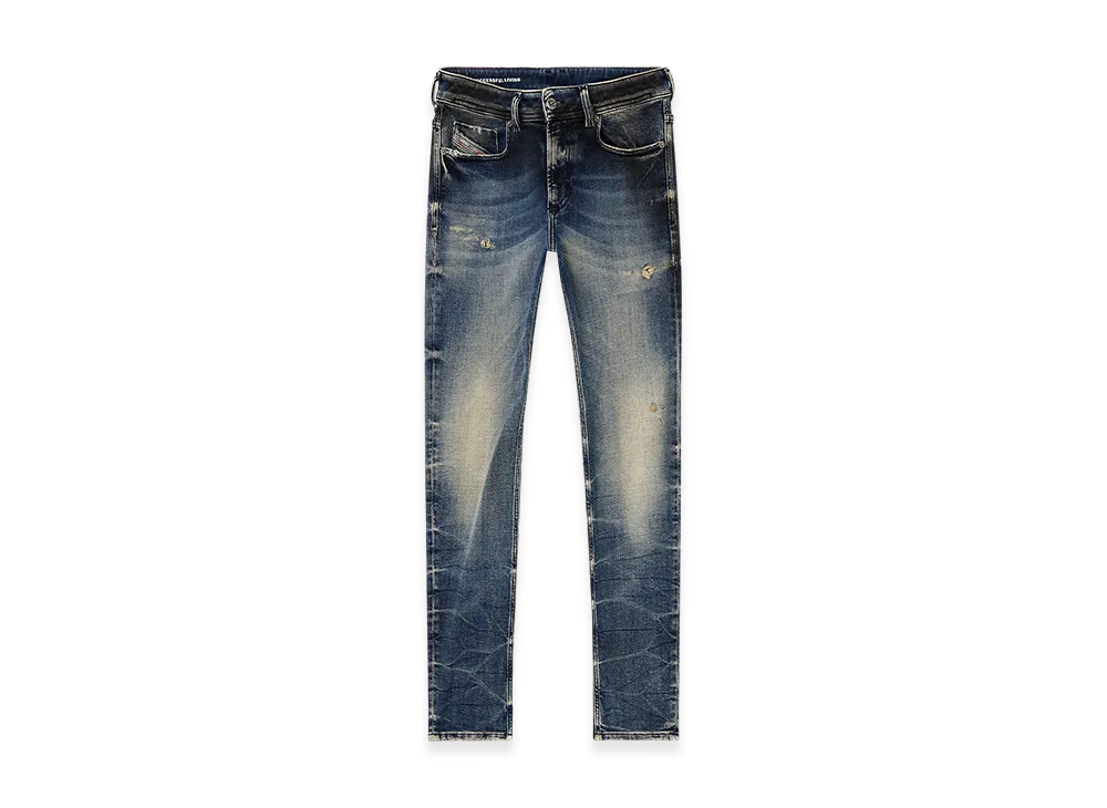 Diesel Skinny Jeans 1979 Sleenker 09n15 Denim Pants "Medium Blue"