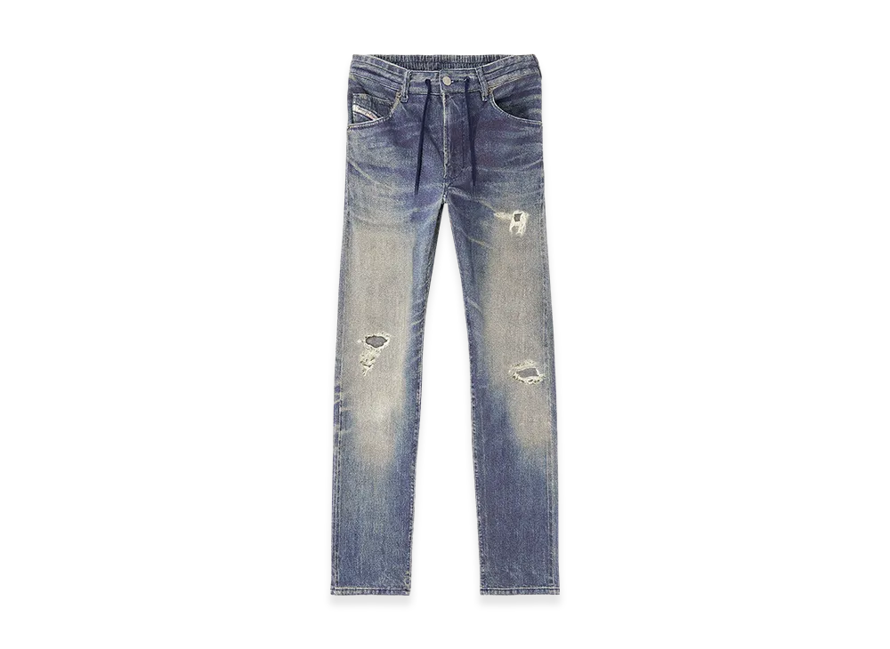 Diesel Regular 2032 D-Krooley Joggjeans 068ut Denim Pants JoggJeans "Medium Blue"