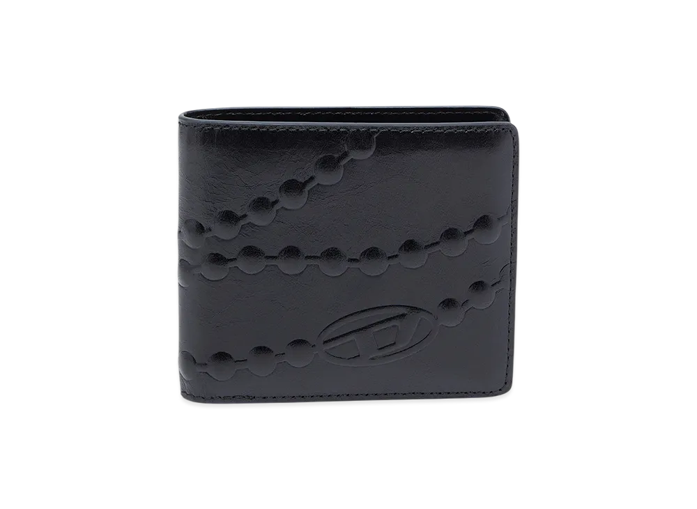 Diesel Bi-Fold Coin S 3d Bi-fold Wallet "Black"