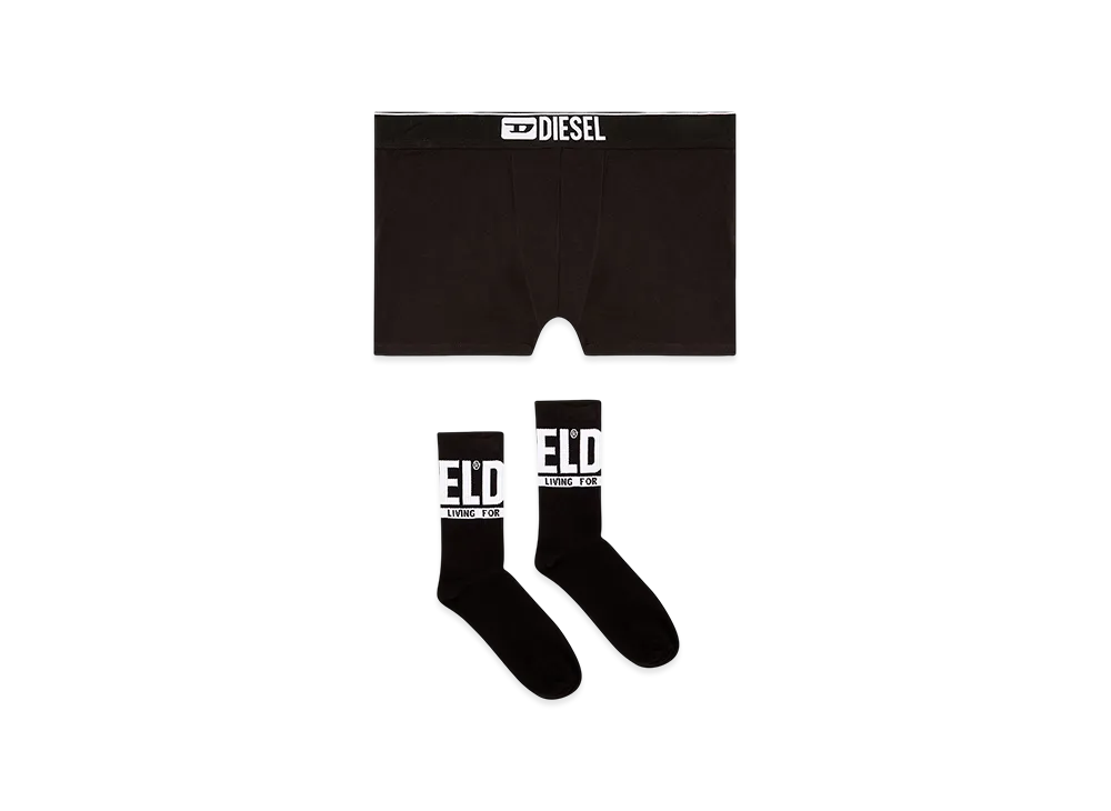 Diesel Kit-D-Classic Essentials Underwear Kit "Black"