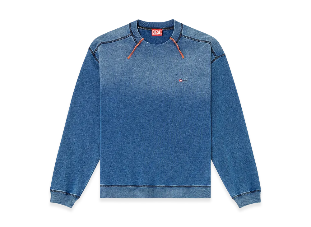 Diesel S-Crao-Boxt Pullover Sweatshirt "Blue"