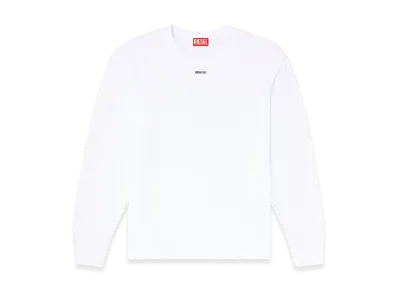 Diesel T-Adjust-Ls-V1 Long Sleeve T-Shirt "White"