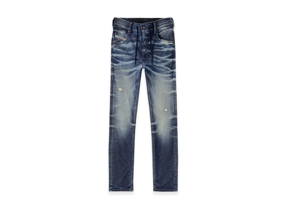 Diesel Regular 2032 D-Krooley Joggjeans 068ud Denim Pants JoggJeans "Dark Blue"