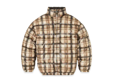 Diesel W-Bourbon-Enbm Puffer Jacket "Black/Beige"