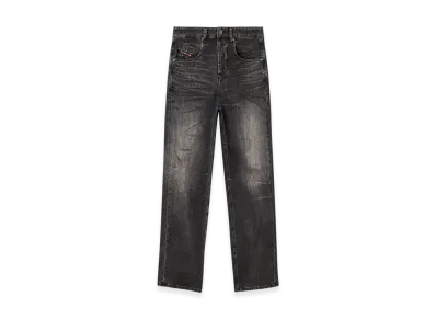 Diesel Relaxed Jeans 2001 D-Macro 0cebc "Black/Dark Grey"