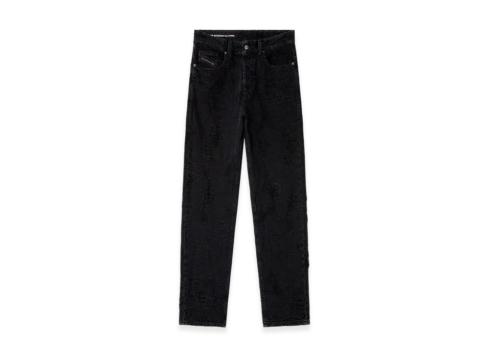 Diesel Regular Jeans 2024 D-Macs 007bw "Black/Dark Grey"