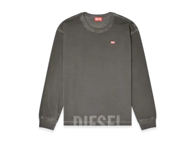 Diesel T-Norm-Ls-T7 Long Sleeve T-Shirt "Dark Grey"
