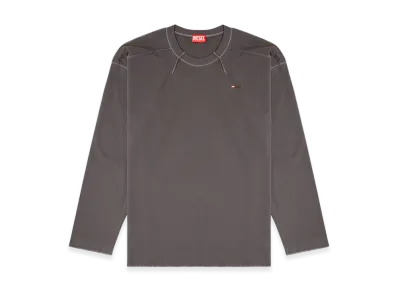 Diesel T-Crahor-Boxt-Ls-T1 Long Sleeve T-Shirt "Grey"