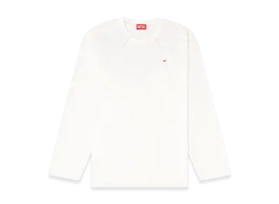 Diesel T-Crahor-Boxt-Ls-T1 Long Sleeve T-Shirt "White"