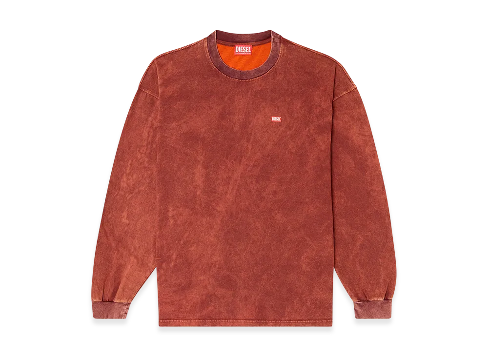 Diesel T-Boxt-Ls-T3 Long Sleeve T-Shirt "Brown"