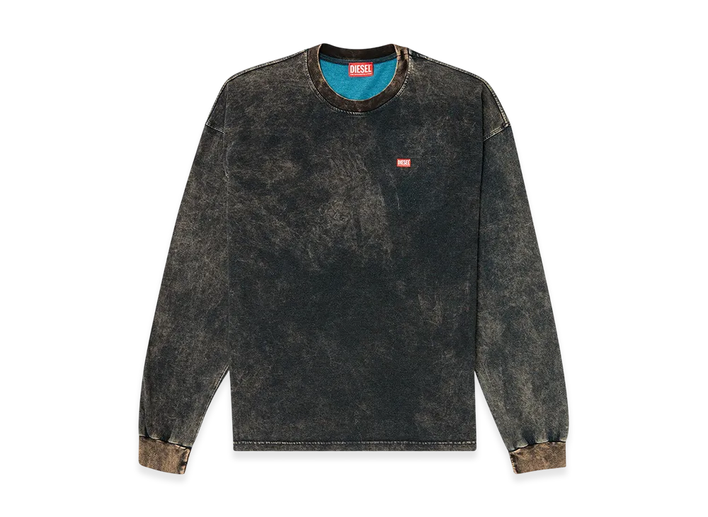 Diesel T-Boxt-Ls-T3 Long Sleeve T-Shirt "Black"