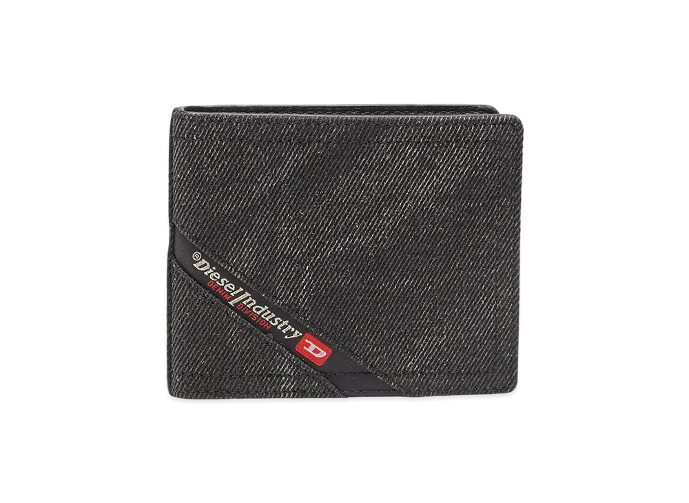 Diesel Multi-Pkts Bi Fold Coin S 3d Bi-fold Wallet "Black"