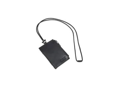 Diesel Multi-Pkts Badge Holder Card Case "Black"