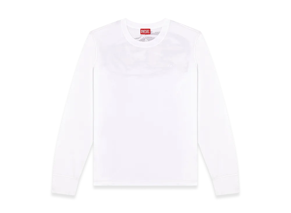 Diesel T-Adjust-Ls-T1 Long Sleeve T-Shirt "White"