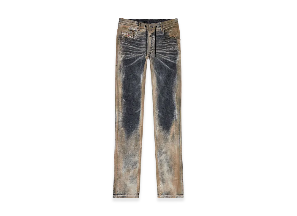 Diesel Regular 2030 D-Krooley Joggjeans 068np "Black/Dark Grey"
