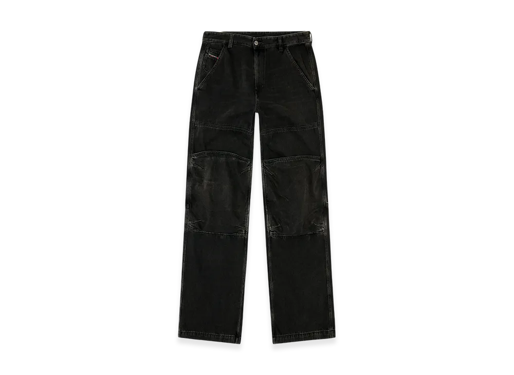 Diesel Relaxed Jeans D-Shift 09j96 "Black/Dark Grey"