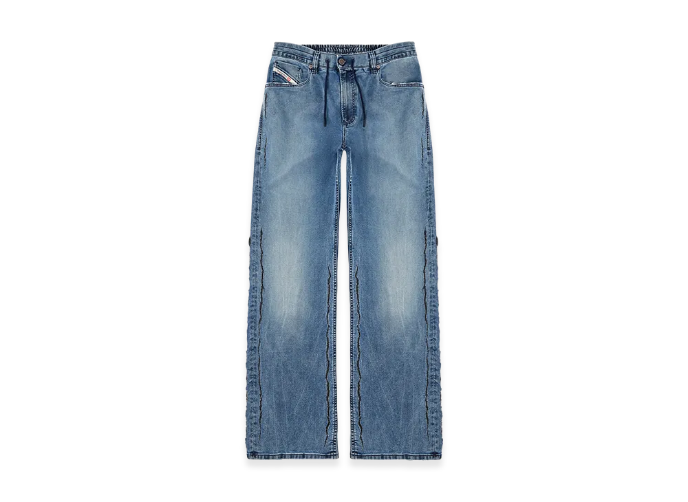 Diesel Relaxed 2080 D-Reel Joggjeans 09k64 "Medium Blue"