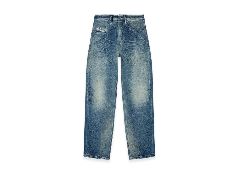 Diesel Relaxed Jeans 2001 D-Macro 007bg "Dark Blue"