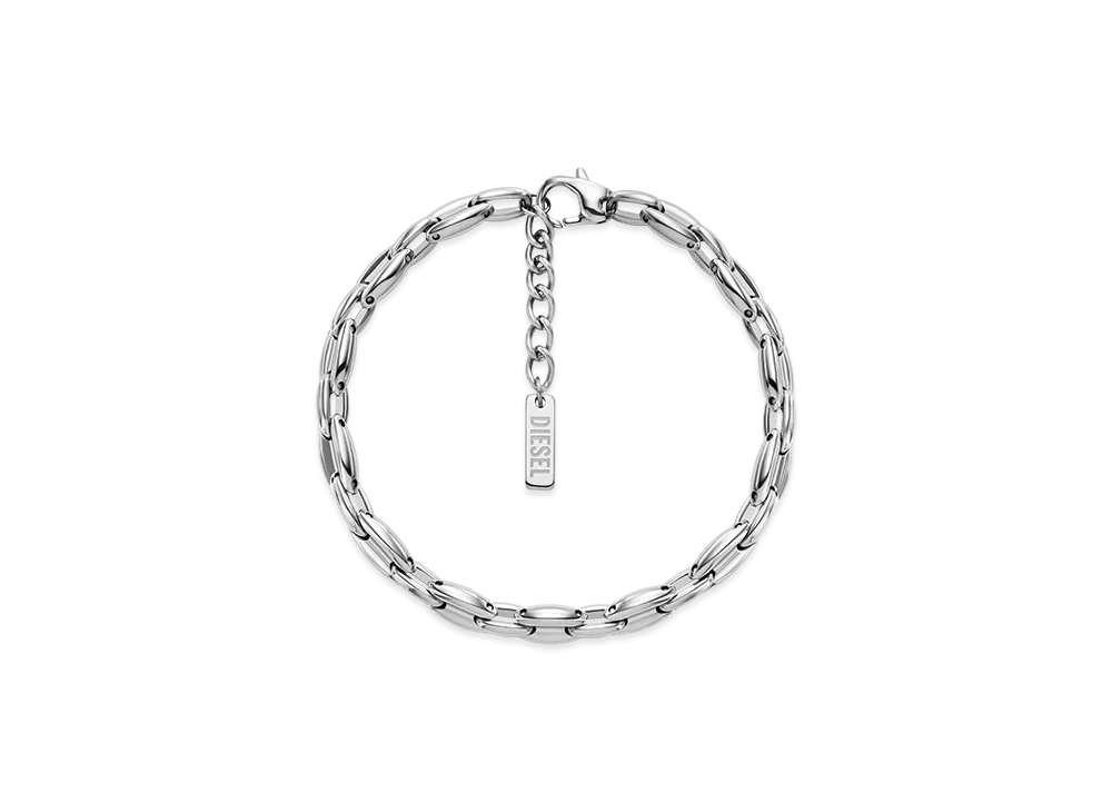 Diesel Dx1583040 Jewel Stainless Steel Chain Bracelet "Silver"