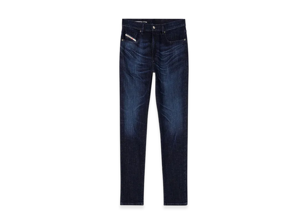 Diesel Slim Jeans 2019 D-Strukt 0adbl Denim Pants "Dark Blue"