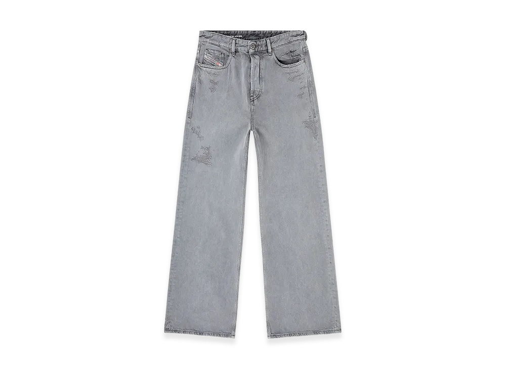 Diesel Relaxed Jeans D-Rise 09n26 Denim Pants "Grey"