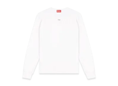 Diesel T-Madjust-Ls-Tr Long Sleeve T-Shirt "White"