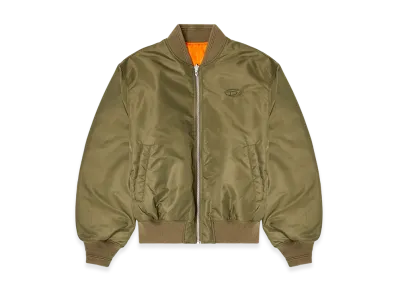 Diesel W-Type-D1 Bomber Jacket "Green/Orange"