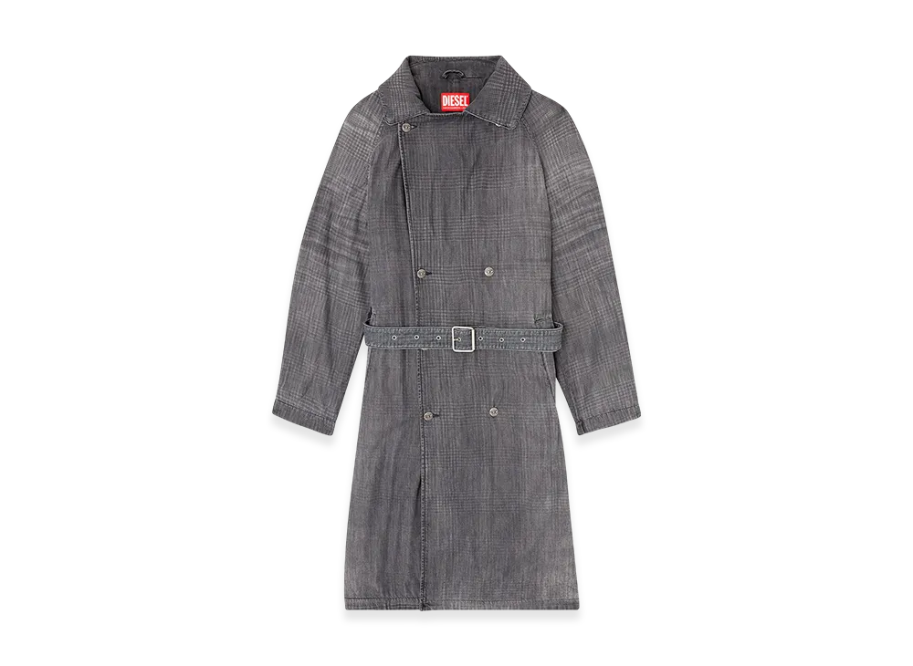 Diesel D-Matthew-S Denim Long Jacket "Grey"