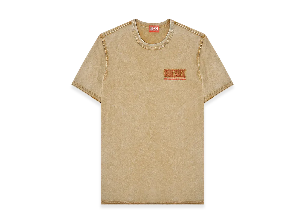 Diesel T-Rawjust-V1 T-Shirt "Light Brown"