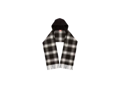 Diesel S-Carhood Hooded Stole "Black/White"