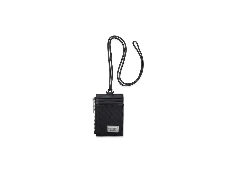 Diesel Multi-Pkts Badge Holder Card Holder "Black"