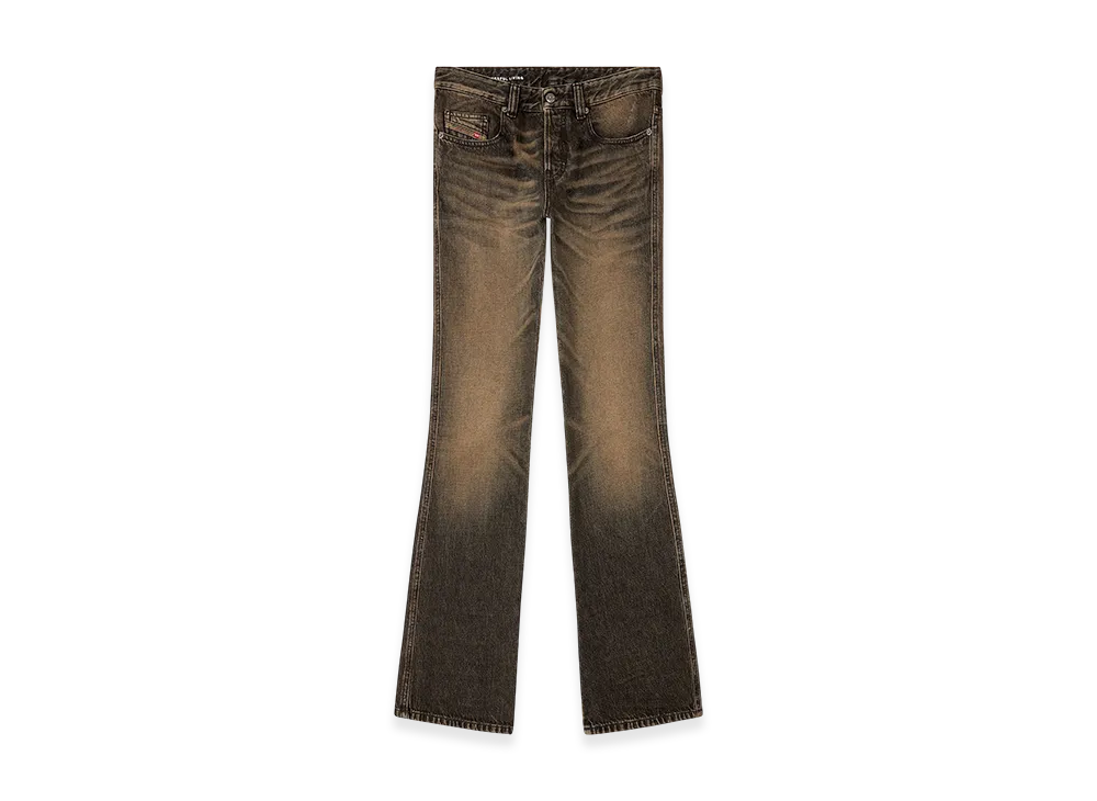 Diesel Bootcut Jeans 1998 D-Buck 007ax "Black/Dark Grey"