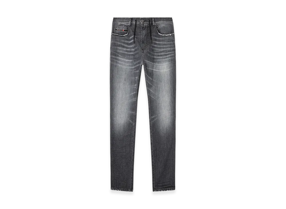 Diesel Slim 2062 D-Strukt Joggjeans 09m67 "Black/Dark Grey"