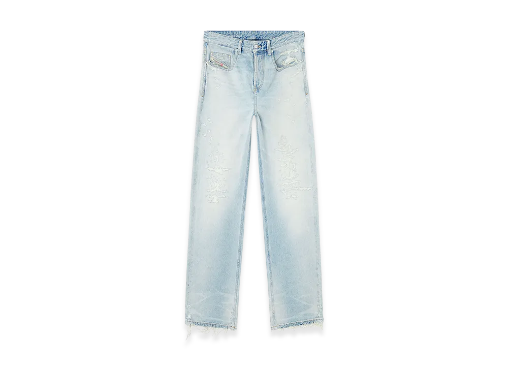 Diesel Relaxed Jeans 2001 D-Macro 09m53 "Light Blue"