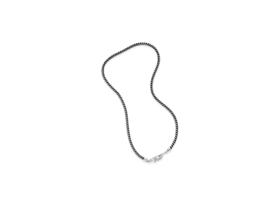 Diesel Dx1552040 Jewel Stainless Steel Chain Necklace "Silver/Black"