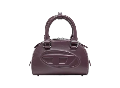 Diesel 1dr Dome Crossbody Mini Bag "Burgundy"
