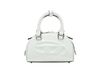 Diesel 1dr Dome Crossbody Bag "White"