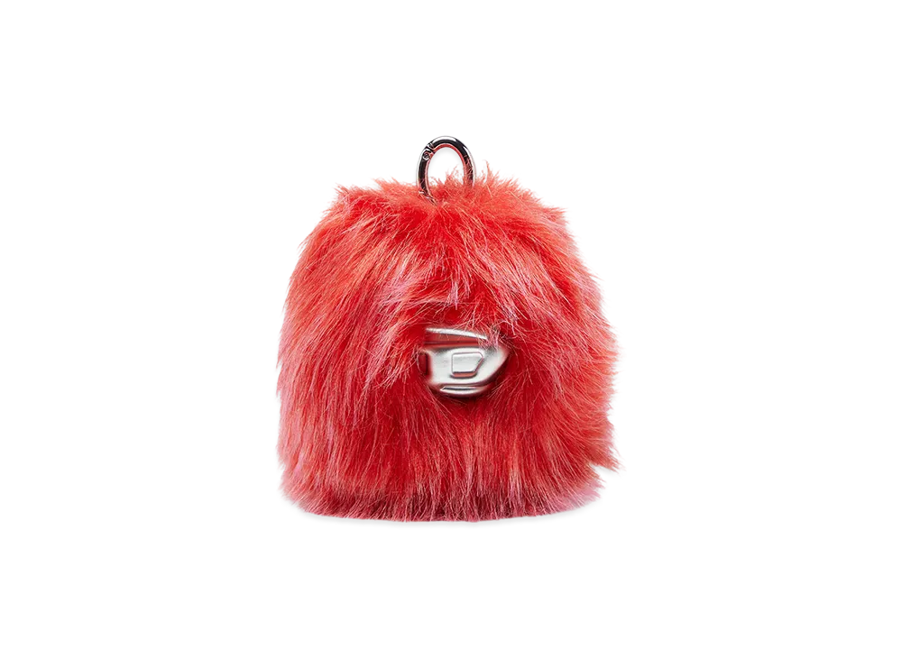 Diesel Monster Furry Charm with Pendant "Red"