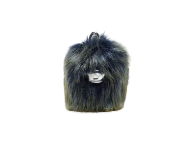 Diesel Monster Furry Charm with Pendant "Blue"