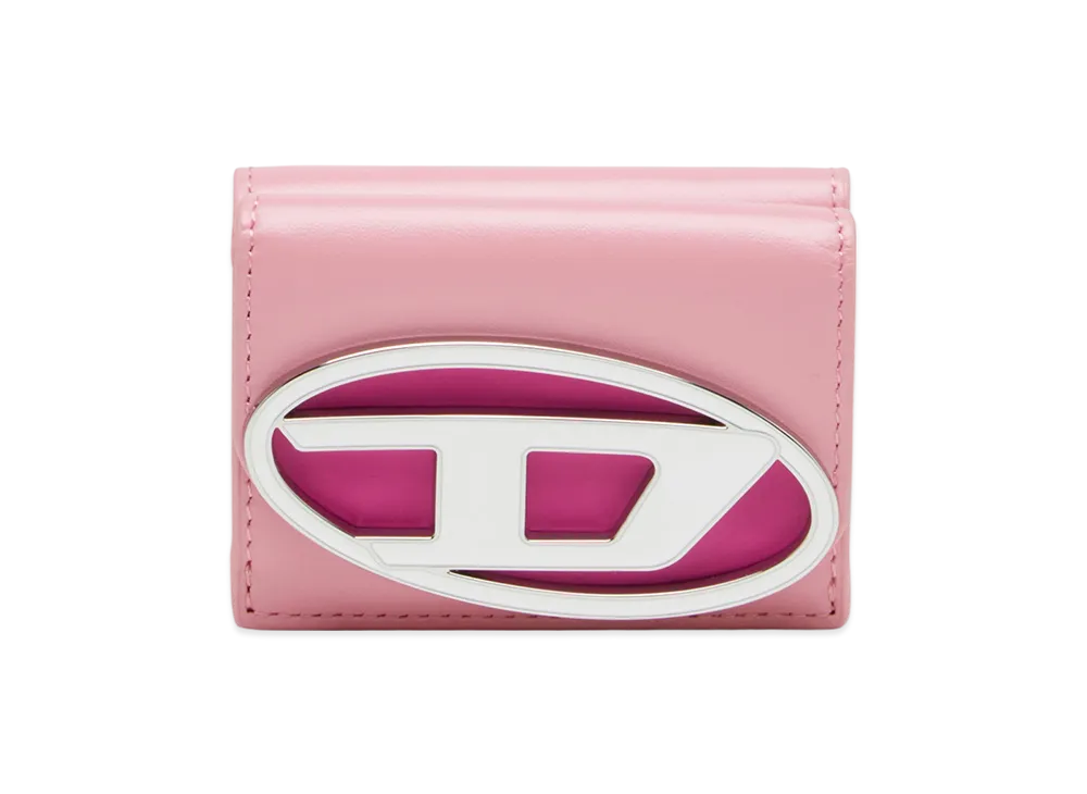 Diesel 1dr Tri Fold Coin XS Ii Wallet "Pink/White"