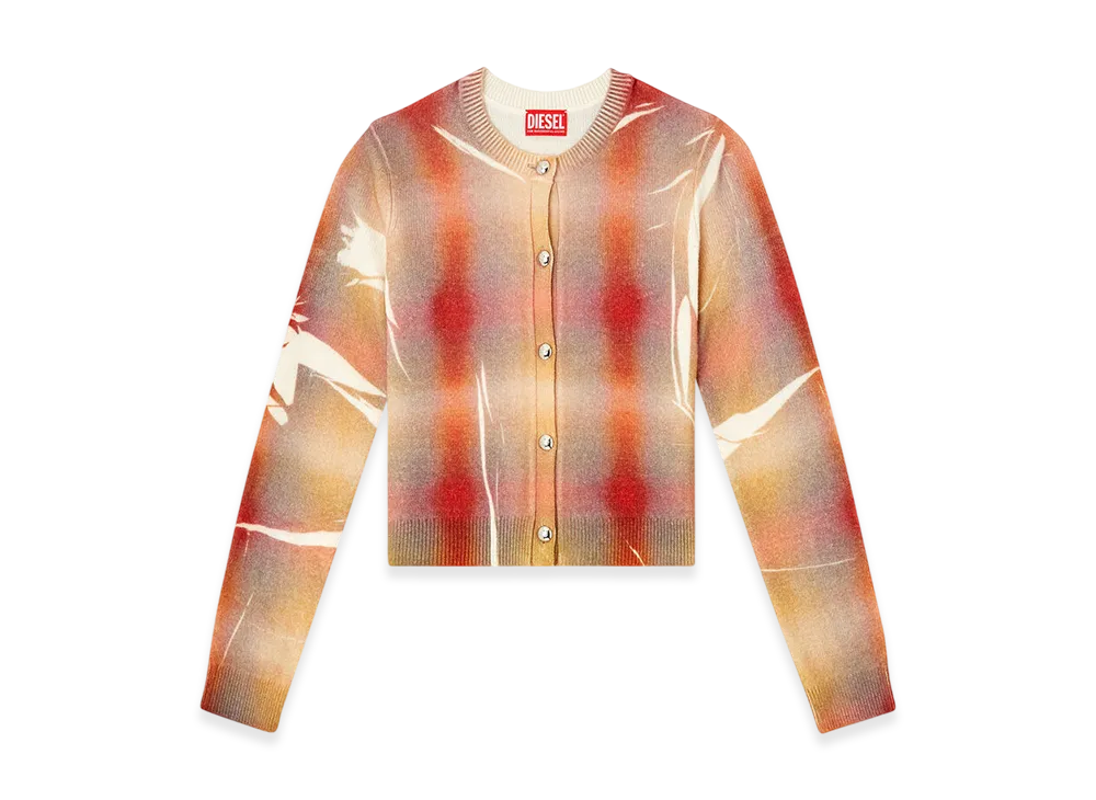 Diesel M-Chloty Cardigan "Beige/Orange"