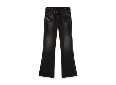 Diesel Bootcut Jeans D-Hush 09n50 "Black/Dark Grey"
