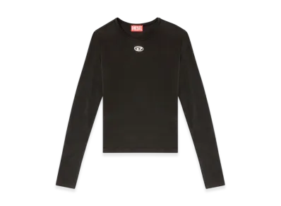 Diesel T-Uncutieslong-Ls-Od Long Sleeve Top "Black"