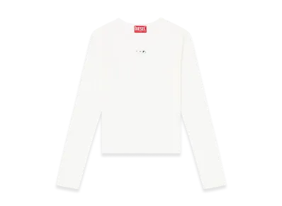Diesel T-Uncutieslong-Ls-Od Long Sleeve Top "White"