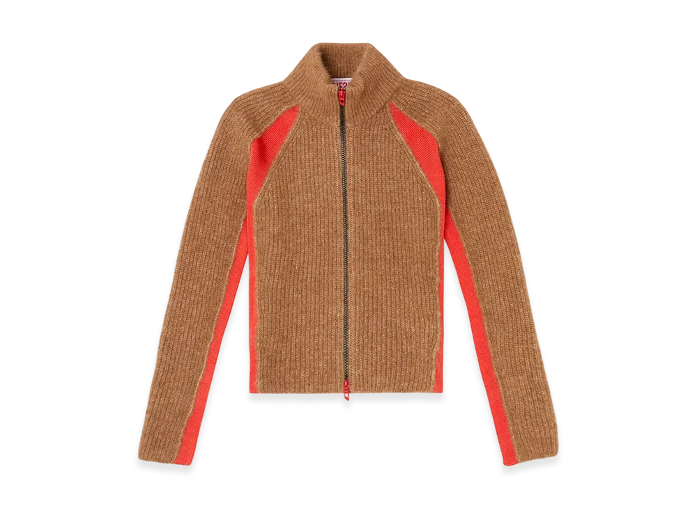 Diesel M-Louise Zip Cardigan "Brown"