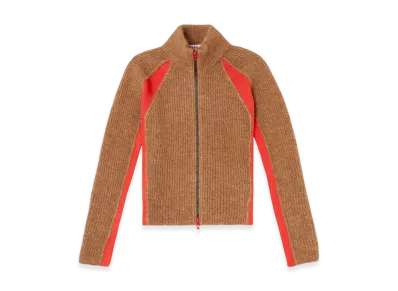 Diesel M-Louise Zip Cardigan "Brown"