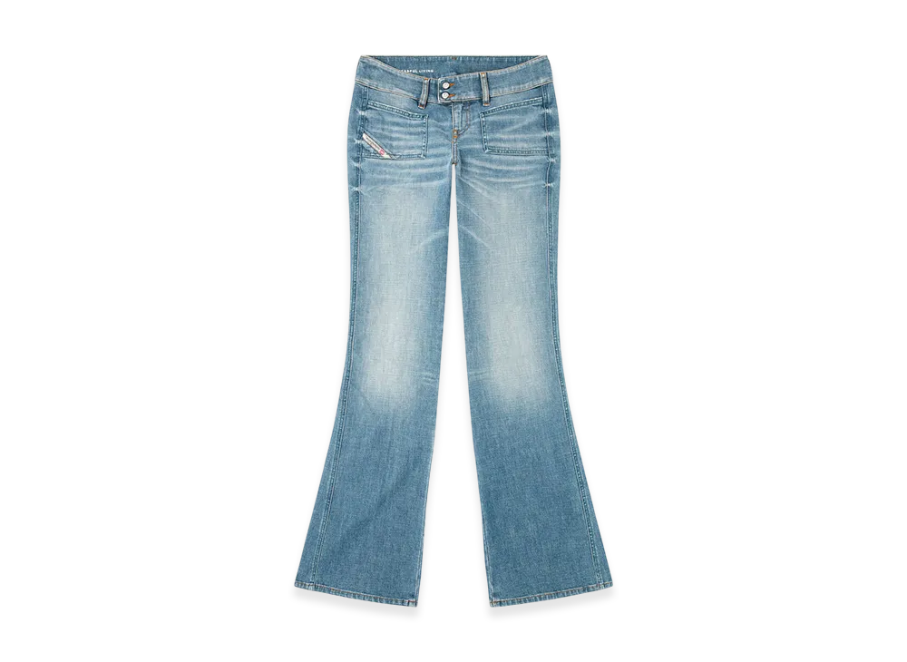 Diesel Bootcut Jeans D-Hush 09m58 "Medium Blue"