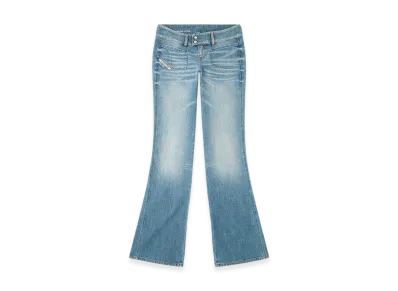 Diesel Bootcut Jeans D-Hush 09m58 "Medium Blue"