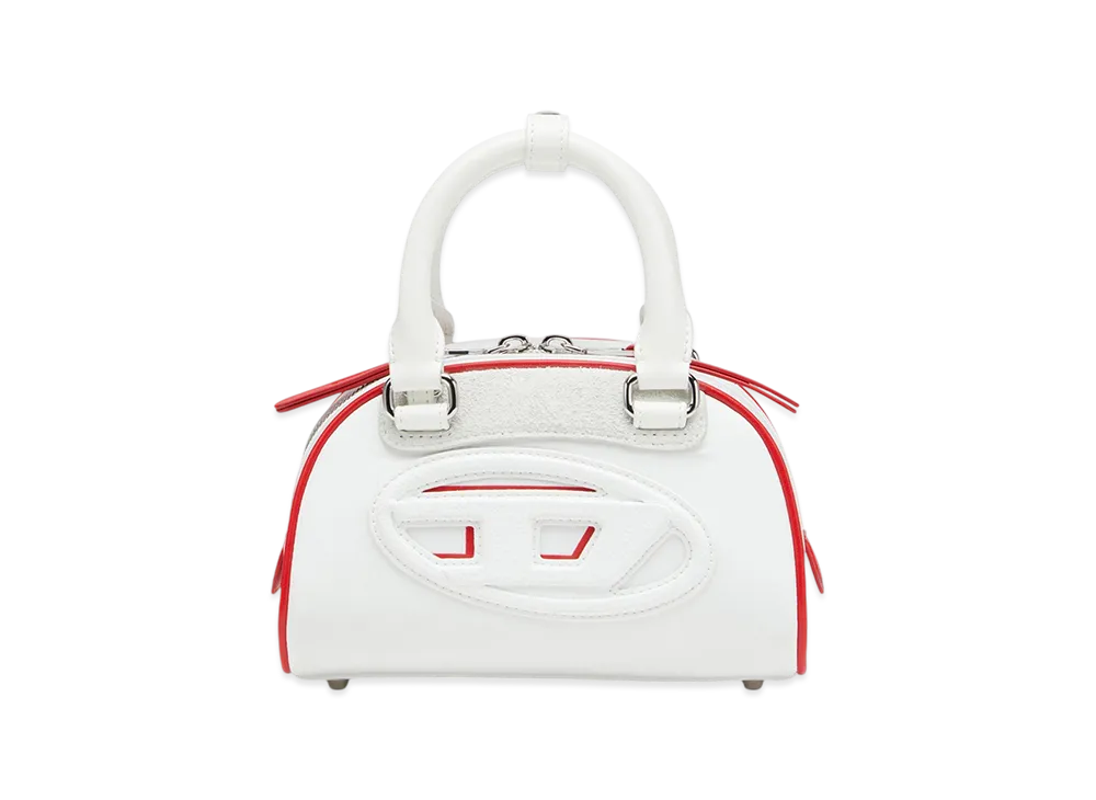 Diesel 1dr Dome Crossbody Bag "White"